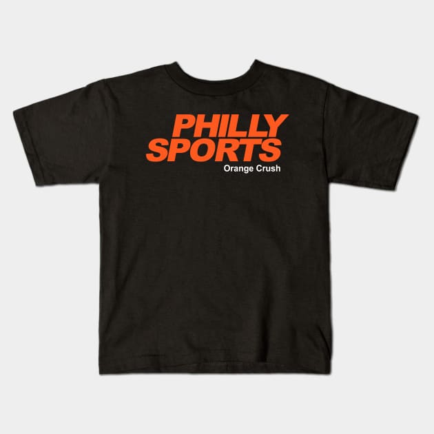 Philly Sports (Flyers) Kids T-Shirt by Center City Threads